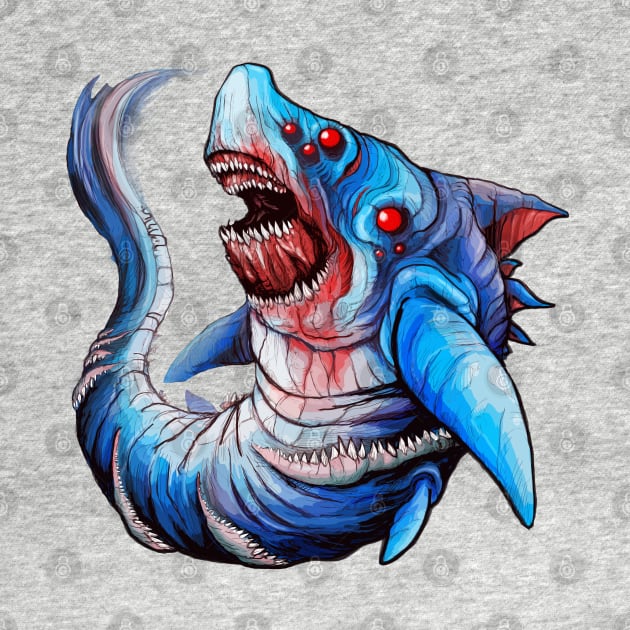 Shark Mutant by RadioactiveUppercut